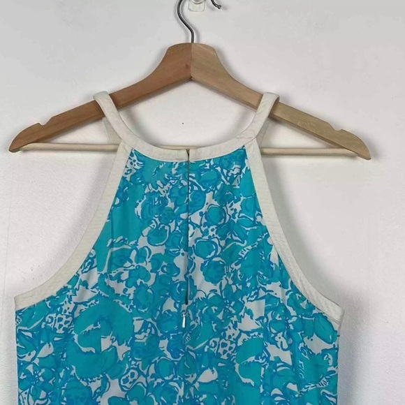 Lilly Pulitzer She's A Fox sleeveless embroidered eyelet dress Size 6. - Picture 5 of 7